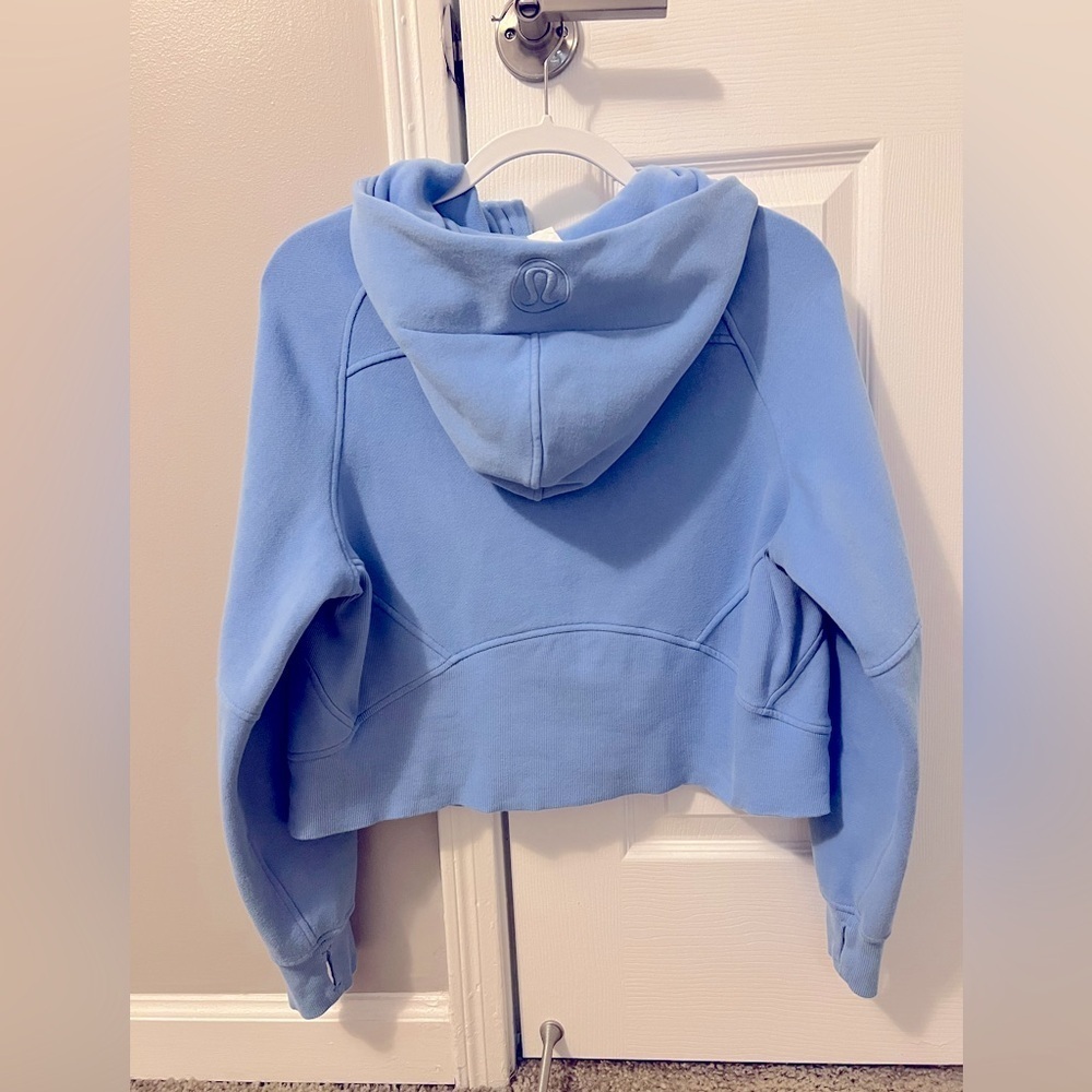 Lululemon Scuba Oversized Full-Zip Hoodie | Sinatra Blue - Picture 5 of 6